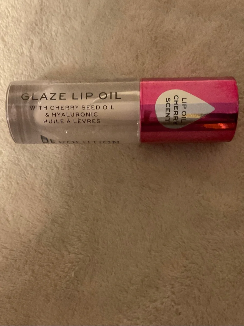 Revolution Glaze Lip Oil - Pink and Silver
